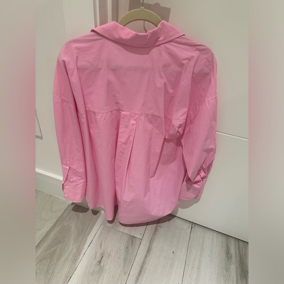 Pink long sleeve button down shirt - Picture 2 of 3